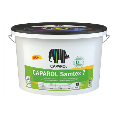 Фарба інтер'єрна латексна шовковисто-матова Caparol "Samtex 7 E.L.F." База 1, 10 л.