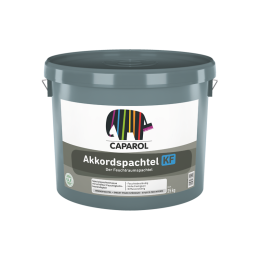 Шпаклівка вологостійка інтер'єрна акрилова матова Caparol "Akkordspachtel KF E.L.F." Натурально біла, 25 кг.