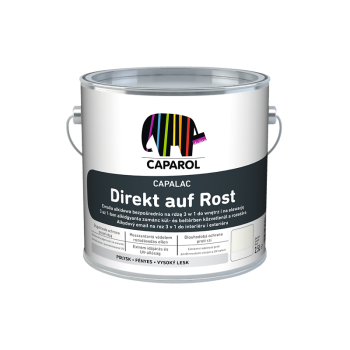 Емаль алкідна для металу Capalac Direkt auf Rost RAL9005 (чорна) 2,5 л.