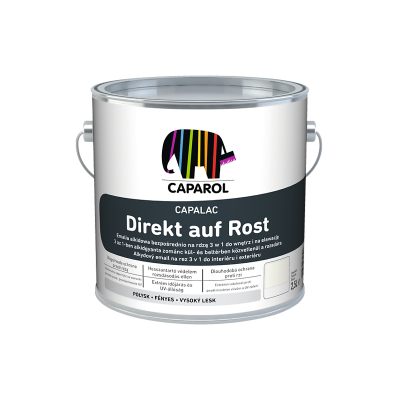 Емаль алкідна для металу Capalac Direkt auf Rost RAL7040 (віконно-сіра) 2,5 л.