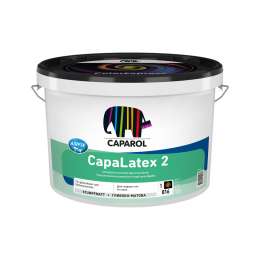 Фарба інтер'єрна латексна глибоко-матова Caparol "CapaLatex 2" База 1, 10 л.