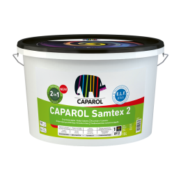 Фарба інтер'єрна латексна глибокоматова Caparol "Samtex 2 E.L.F. Plus" База 1, 10 л.